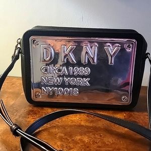 DKNY silver Plate Bag